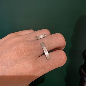 Handmade sterling silver ring size 6